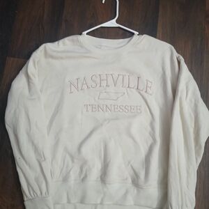 Thread & Supply Cream Sweatshirt